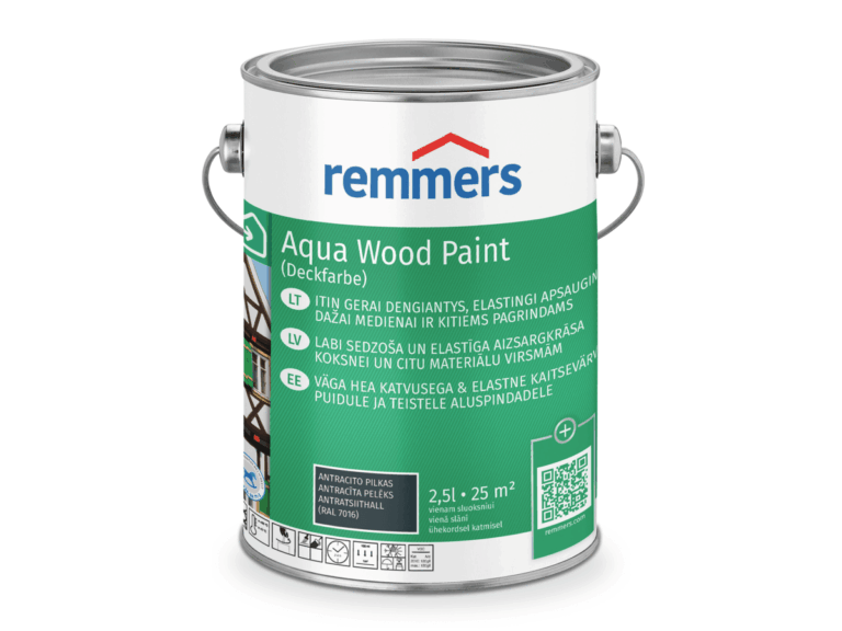 Aqua wood paint Remmers - pintura 5 l